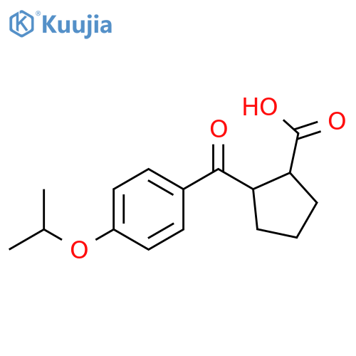 1-(4-Isopropoxybenzoyl)pyrrolidine-2-carboxylicacid structure