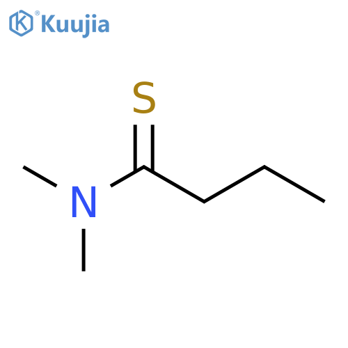 BUTANETHIOAMIDE, N,N-DIMETHYL- structure
