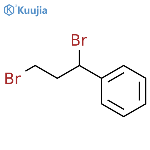 Benzene,(1,3-dibromopropyl)- structure