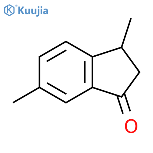 1H-Inden-1-one, 2,3-dihydro-3,6-dimethyl- structure