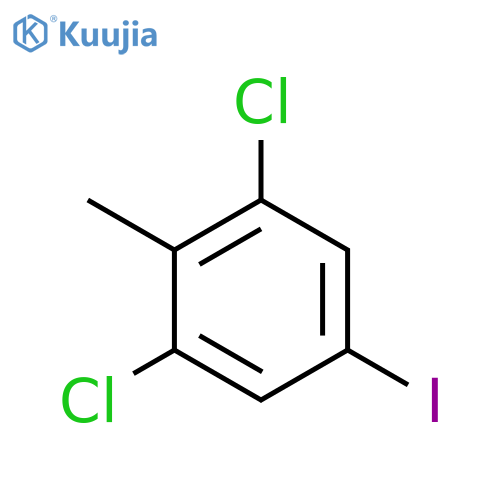 1,3-dichloro-5-iodo-2-methylBenzene structure