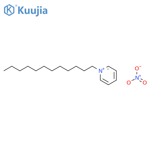 Pyridinium, 1-dodecyl-, nitrate structure