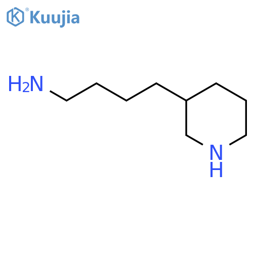 4-(piperidin-3-yl)butan-1-amine structure