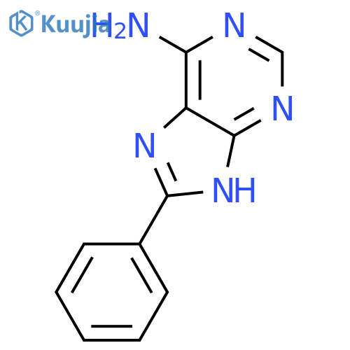 8-phenyl-9H-purin-6-amine structure