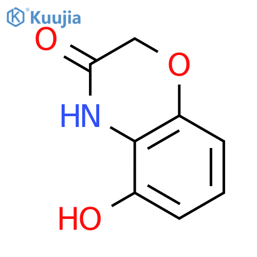 5-Hydroxy-2H-1,4-benzoxazin-3(4H)-one structure