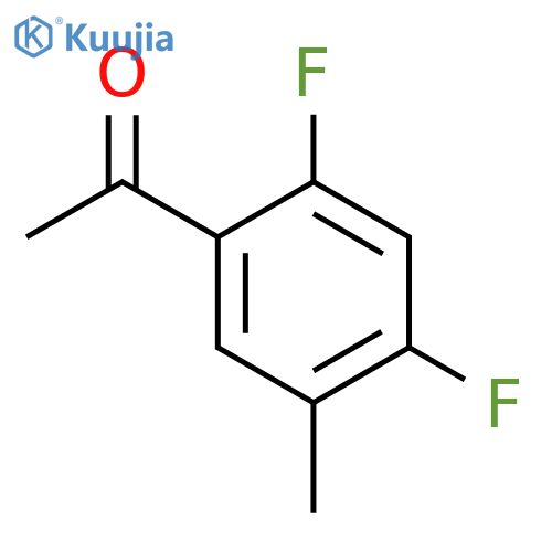 Ethanone,1-(2,4-difluoro-5-methylphenyl)- structure