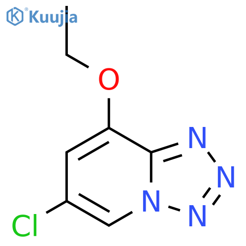 6-Chloro-8-ethoxytetrazolo[1,5-a]pyridine structure