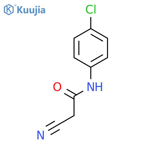 N-(4-Chlorophenyl)-2-cyanoacetamide structure