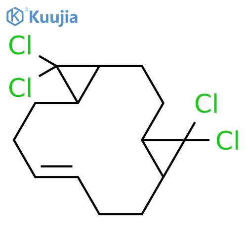 Tricyclo[11.1.0.04,6]tetradec-9-ene, 5,5,14,14-tetrachloro- structure