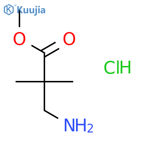 Methyl 3-amino-2,2-dimethylpropanoate hydrochloride structure