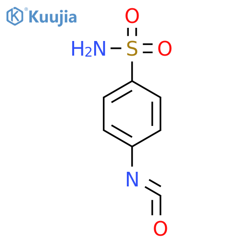 4-isocyanatobenzene-1-sulfonamide structure