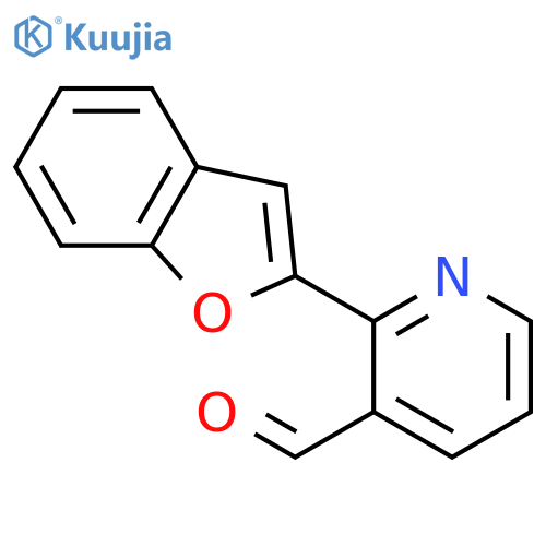 3-(1-benzofuran-2-carbonyl)pyridine structure