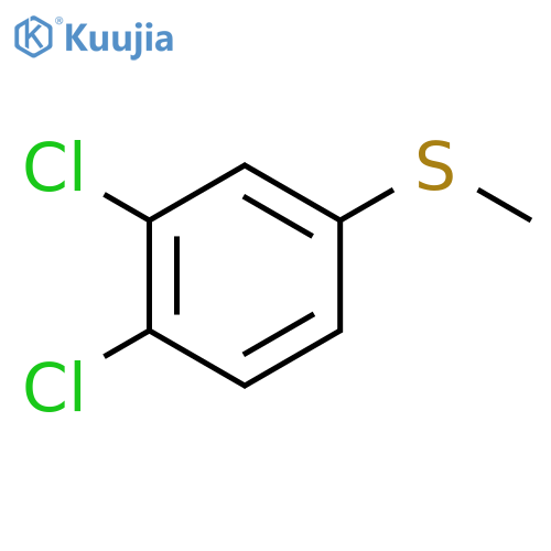 Benzene,1,2-dichloro-4-(methylthio)- structure