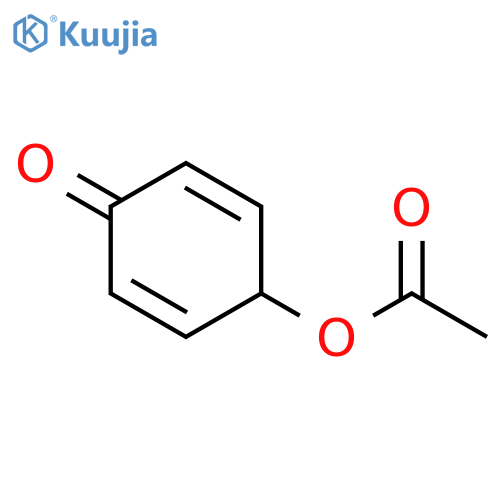 2,5-Cyclohexadien-1-one, 4-(acetyloxy)- structure