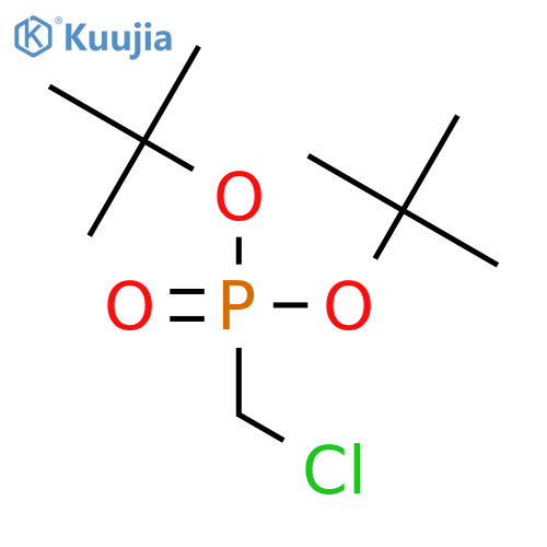 Di-tert-butyl Chloromethylphosphonate structure