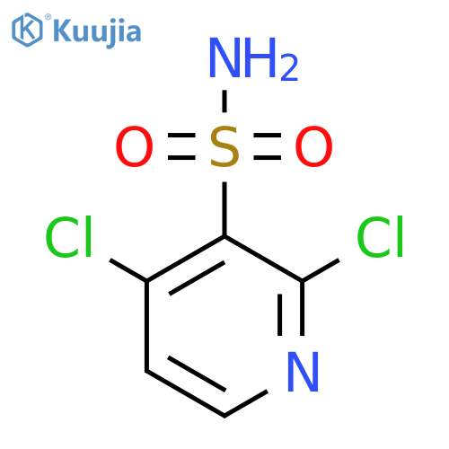 2,4-dichloropyridine-3-sulfonamide structure