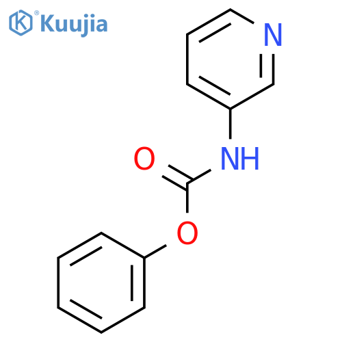 phenyl N-pyridin-3-ylcarbamate structure
