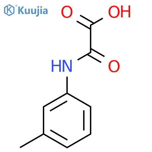 [(3-Methylphenyl)carbamoyl]formic acid structure