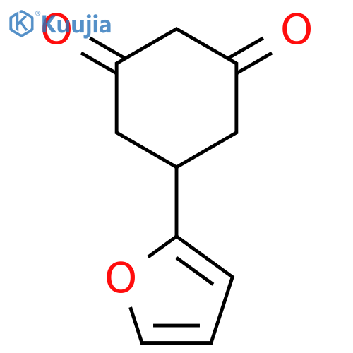5-(Furan-2-yl)cyclohexane-1,3-dione structure