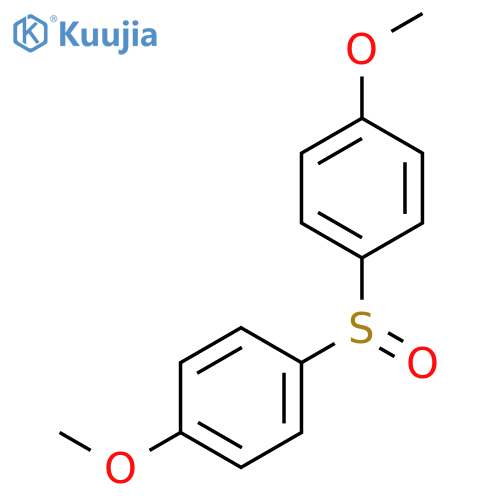 4,4'-Dimethoxydiphenylsulfoxide structure