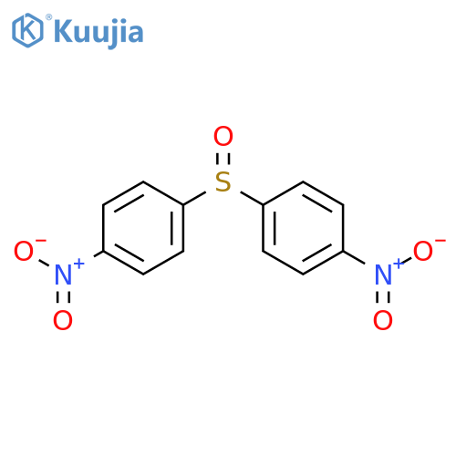 Benzene,1,1'-sulfinylbis[4-nitro- structure