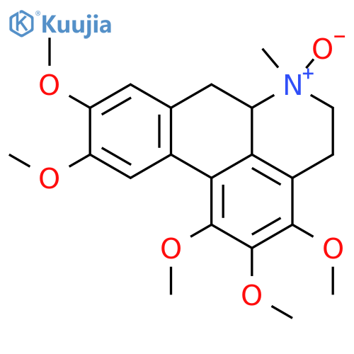 1,2,3,9,10-Pentahydroxyaporphine; (S)-form, Penta-Me ether, N-oxide structure