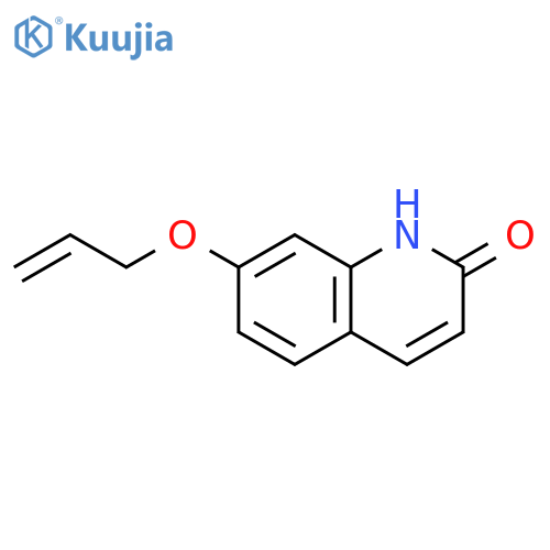 2(1H)-Quinolinone, 7-(2-propen-1-yloxy)- structure