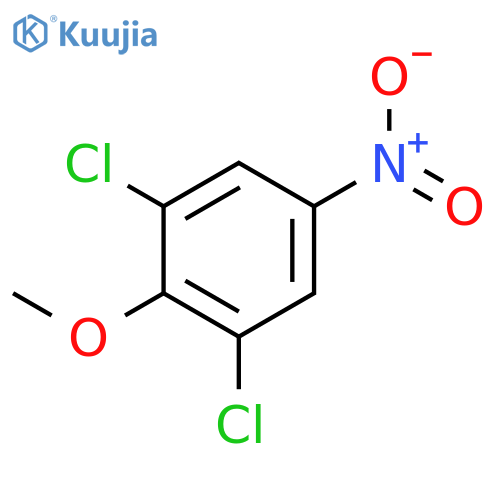 2,6-Dichloro-4-nitroanisole structure