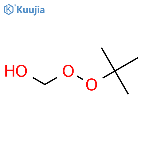 Methanol,1-[(1,1-dimethylethyl)dioxy]- structure
