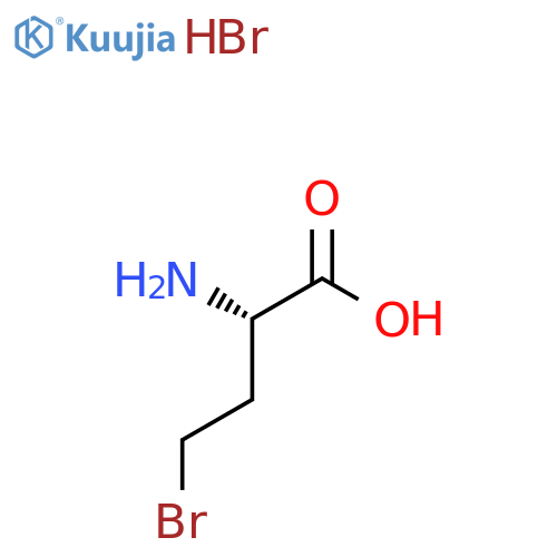 (S)-(+)-2-Amino-4-bromobutyric acid hydrobromide structure