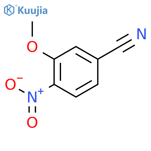 3-Methoxy-4-nitrobenzonitrile structure