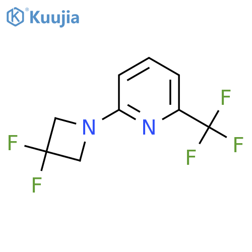 2-(3,3-Difluoroazetidin-1-yl)-6-(trifluoromethyl)pyridine structure