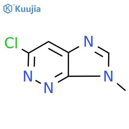 3-Chloro-7-methyl-7H-imidazo[4,5-c]pyridazine structure