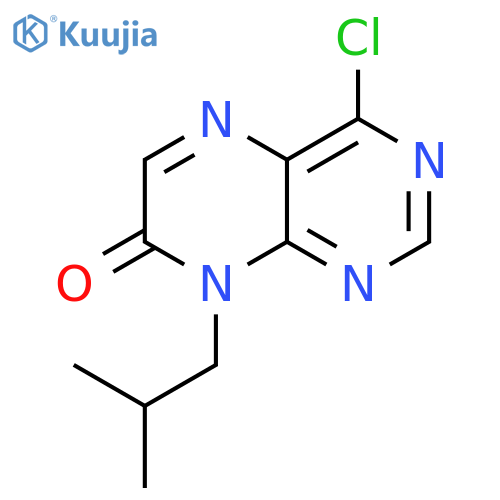 4-Chloro-8-isobutyl-8H-pteridin-7-one structure