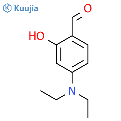 4-(diethylamino)-2-hydroxybenzaldehyde structure