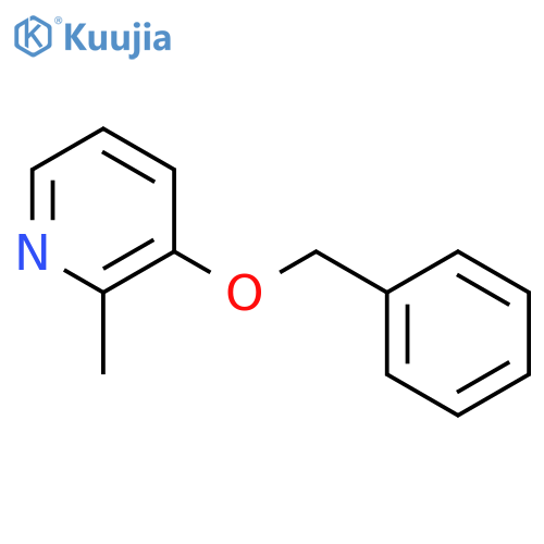 3-(benzyloxy)-2-methylpyridine structure