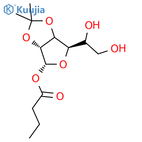 O-n-Butanoyl-2,3-O-diisopropylidene-α-D-mannofuranoside structure