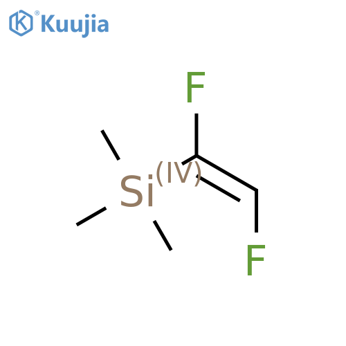 (Z)-(1,2-Difluorovinyl)trimethylsilane structure
