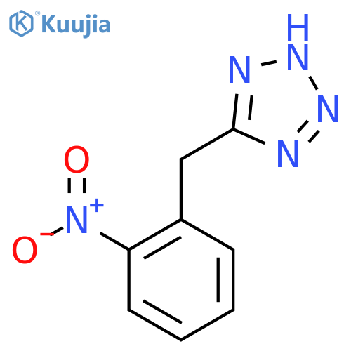 5-(2-nitrophenyl)methyl-1H-1,2,3,4-tetrazole structure