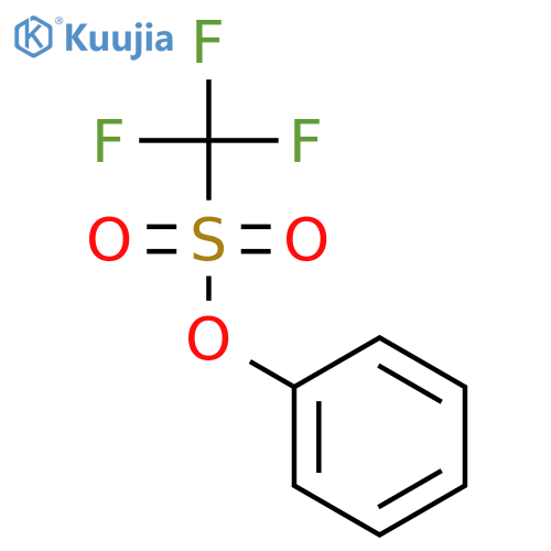 Phenyl trifluoromethanesulfonate structure