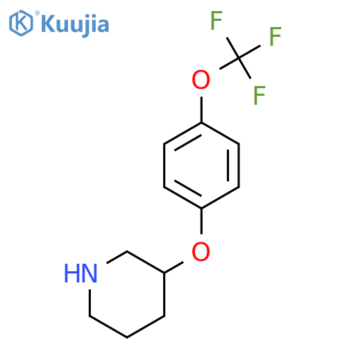 3-4-(trifluoromethoxy)phenoxypiperidine structure