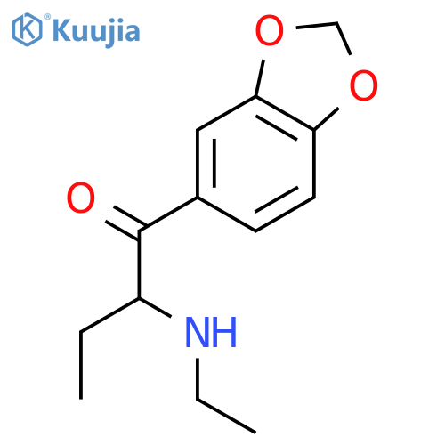 1-(1,3-Benzodioxol-5-yl)-2-(ethylamino)-1-Butanone Hydrochloride structure