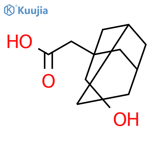 3-Hydroxy-1-adamantaneacetic Acid structure