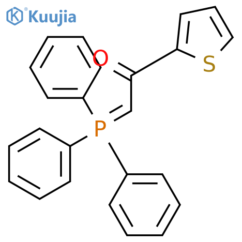 Ethanone, 1-(2-thienyl)-2-(triphenylphosphoranylidene)- structure