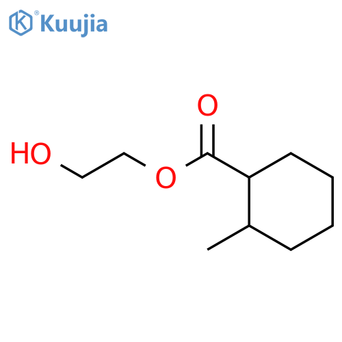 2-Hydroxyethyl 2-Methylcyclohexane-1-carboxylate structure