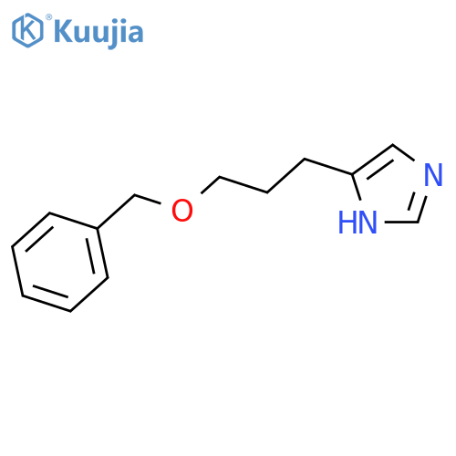 1H-Imidazole,5-[3-(phenylmethoxy)propyl]- structure