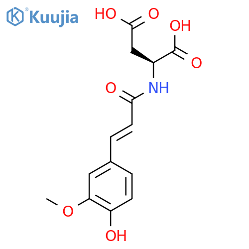 N-(2E)-3-(4-Hydroxy-3-methoxyphenyl)-1-oxo-2-propen-1-yl-L-aspartic Acid (~98%) structure