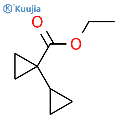 ethyl 1-cyclopropylcyclopropanecarboxylate structure