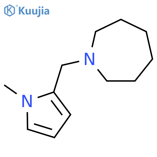 1H-Azepine,hexahydro-1-[(1-methyl-1H-pyrrol-2-yl)methyl]- structure
