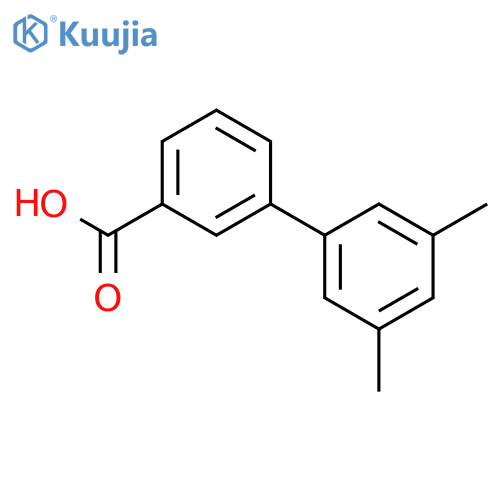 [1,1'-Biphenyl]-3-carboxylicacid, 3',5'-dimethyl- structure